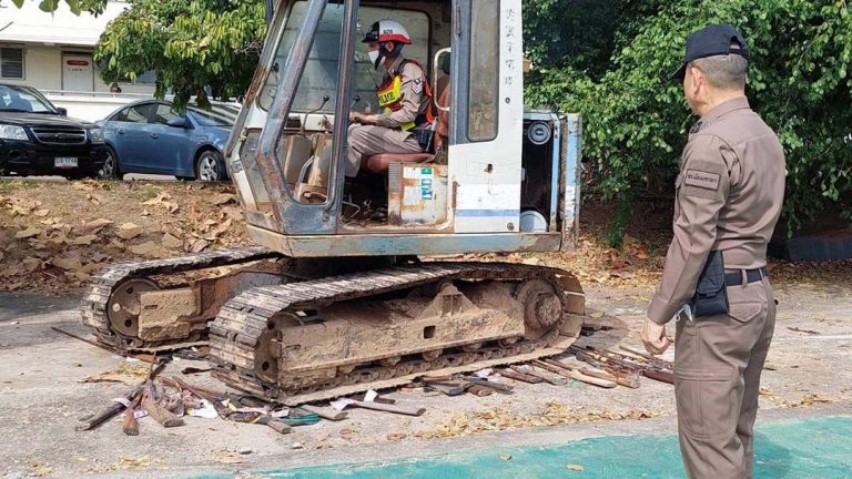 Cop In A Backhoe! NE Cops Destroy The Evidence From Multiple Cases