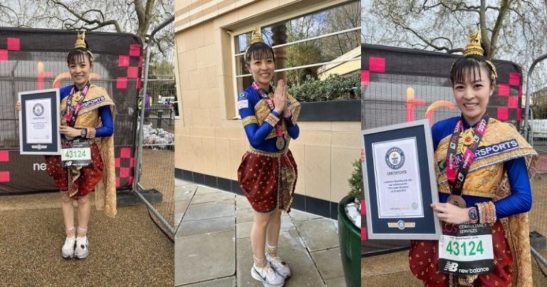 Thai Woman Sets New Record At London Marathon