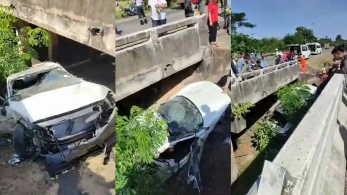 Tragic Car Plunge In Udon Thani Canal Claims Three Lives