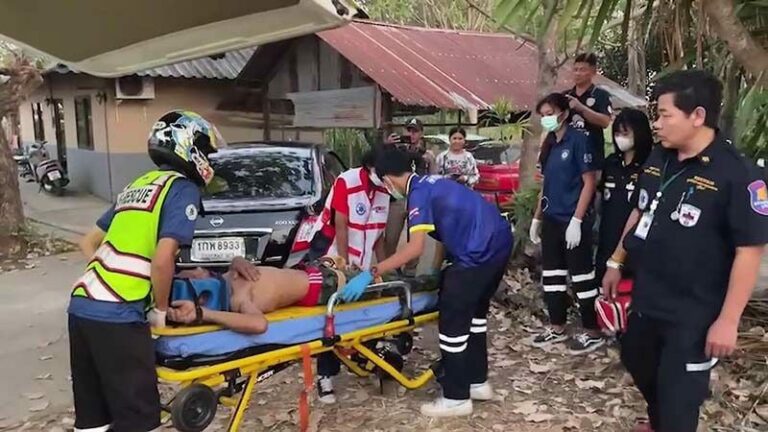 Land Dispute Turns Violent In Buriram: Man Injured In Car And Harpoon Attack
