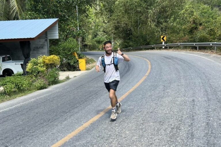 British Man Completes 2,100km Charity Run For Thai Children